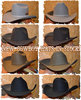 Diverse Cowboyhüte im Ladengeschäft
