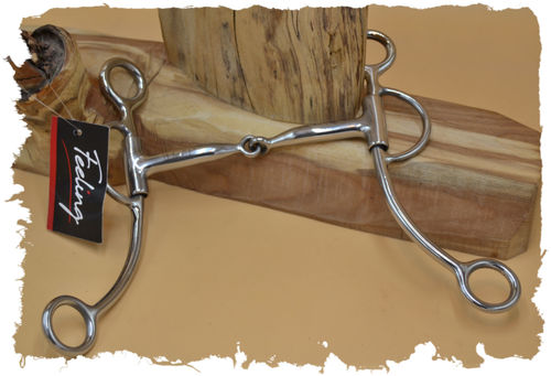 Snaffle Bit with Shanks - 12,5 & 13,5